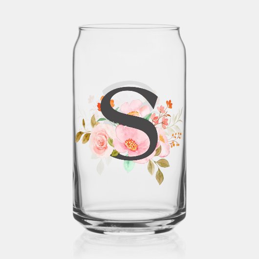 Letter S Blikvorm Glas (Voorkant)