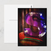 Letter "S"-Briefkaart Briefkaart (Voorkant / Achterkant)