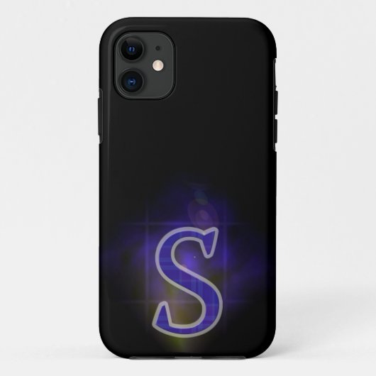 Letter S Case-Mate iPhone Case (Achterkant)