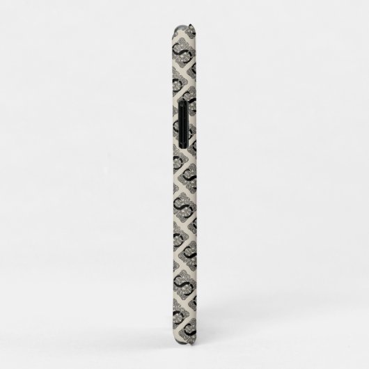 Letter S Celtic Knot Monogram Case-Mate iPhone Case (Achterkant/rechts)