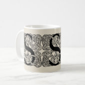 Letter S Celtic Knot Monogram Koffiemok (Voorkant links)