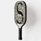 Letter S  Celtic Knot Monogram Pickleball Paddle (Links)