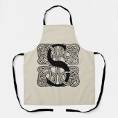 Letter S  Celtic Knot Monogram Schort (Voorkant)