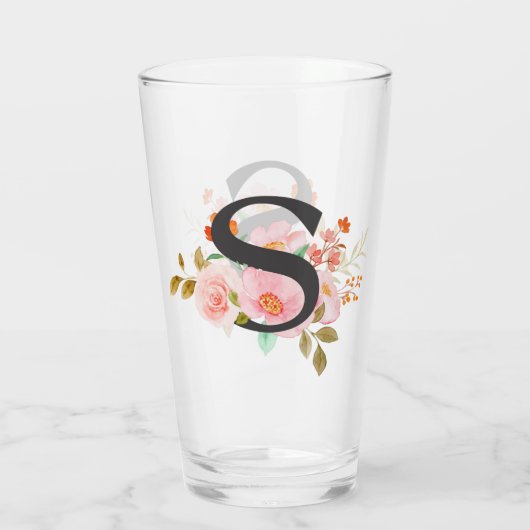 Letter S Glas (Achterkant)