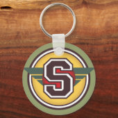 Letter "S"-Initiaal Sleutelhanger (Voorkant)