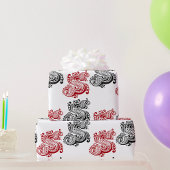 letter S monogram Cadeaupapier