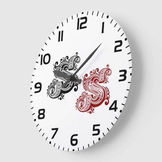   letter S monogram Grote Klok (Hoek)