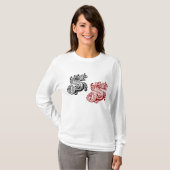 letter S monogram T-shirt (Voorkant volledig)