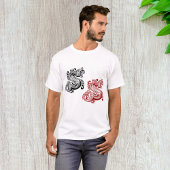 letter S monogram T-shirt