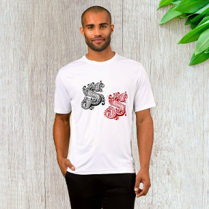   letter S monogram T-shirt