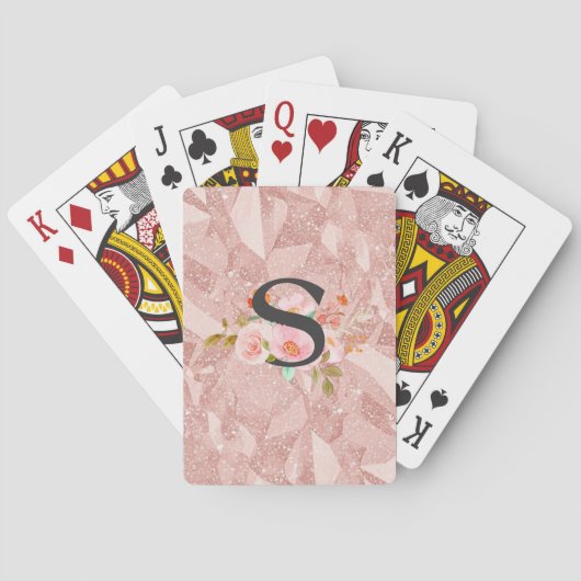 Letter S Pokerkaarten (Achterkant)