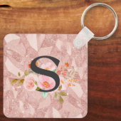 Letter S Sleutelhanger (Achterkant)