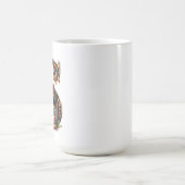 Letter S Thanksgiving turkey style gift  Koffiemok (Center)