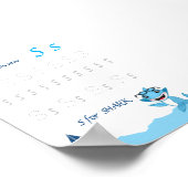 Letter S Volgposter voor Kinderen Poster (Hoek)