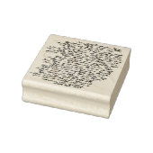  Letter-script - Collectie met paardenhal Rubberstempel (Stempel)