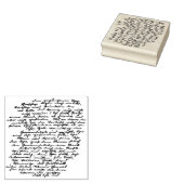 Letter-script - Collectie met paardenhal Rubberstempel (Gestempeld)