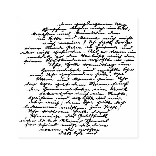  Letter-script - Collectie met paardenhal Rubberstempel (Afrduk)