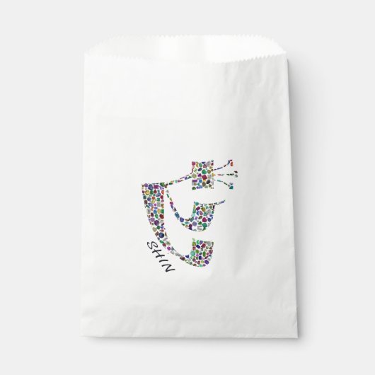 Letter Shin Bedankzakje (Voorkant)