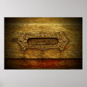 Letter-sleuf afdrukken/Poster Poster (Voorkant)