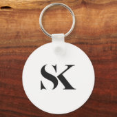 letter sleutelhanger (Achterkant)