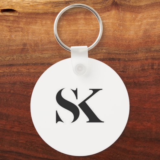 letter sleutelhanger (Achterkant)