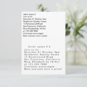 letter spacing kaart (Staand voorkant)