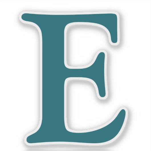 letter-Sticker Sticker (Voorkant)