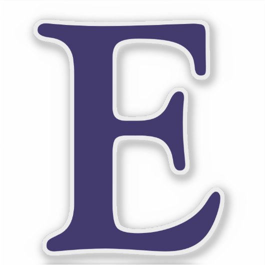 letter-Sticker Sticker (Voorkant)