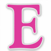 letter-Sticker Sticker (Voorkant)