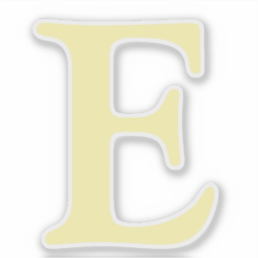 letter-Sticker Sticker (Voorkant)