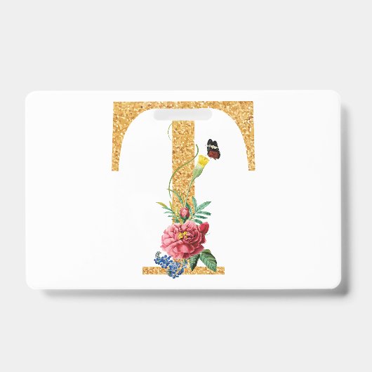 Letter t badge (Voorzijde)