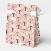 Letter T Bedankdoosjes (Achterkant)
