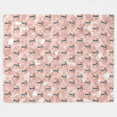 Letter T Fleece Deken (Voorkant (Horizontaal))