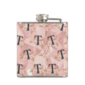 Letter T Heupfles (Achterkant)