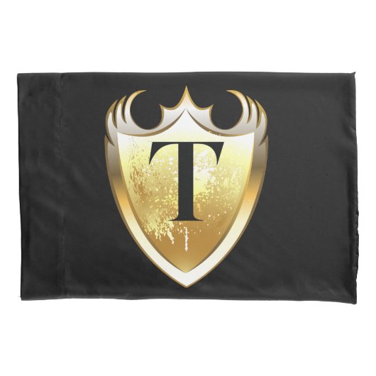 Letter T hoofdalfabet Kussensloop (Voorkant)