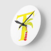 Letter T Initiaal klok (Hoek)