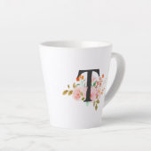 Letter T Latte Mok (Rechterhoek)
