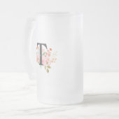 Letter T Matglas Bierpul (Voorkant links)