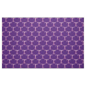 Letter T monogram decoratieve tekst aangepaste sto Stof (Fat Quarter)