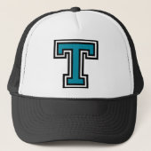 Letter "T"-Monogram Trucker Pet (Voorkant)