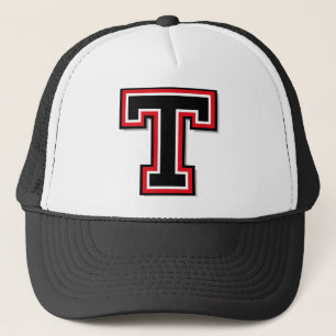 Letter "T"-Monogram Trucker Pet