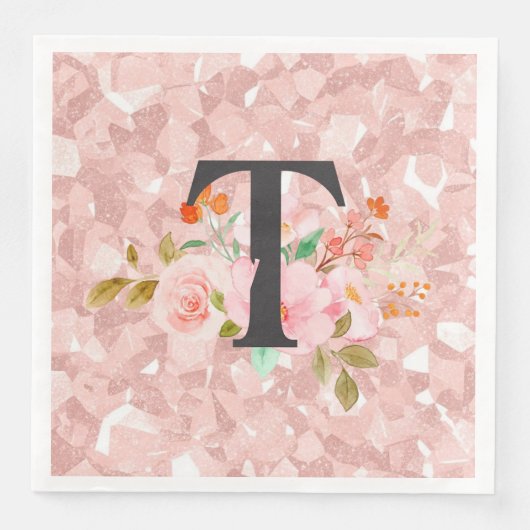 Letter T Servet (Voorkant)