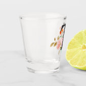 Letter T Shot Glas (Links)