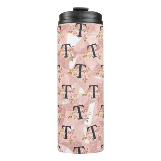 Letter T Thermosbeker (Voorkant)