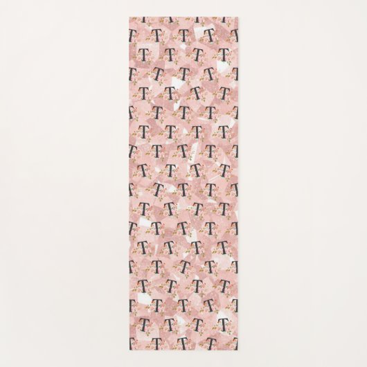 Letter T Yogamat (Voorkant)