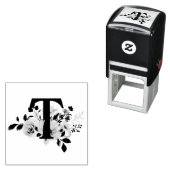 Letter T Zelfinktende Stempel (In situ)
