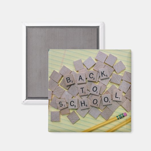 Letter-tegels Magneet (Voorkant / Achterkant)