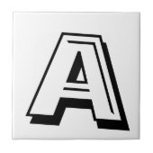 Letter-tegels Tegeltje (Voorkant)