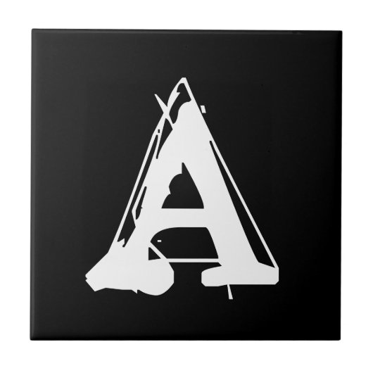 Letter-tegels Tegeltje (Voorkant)