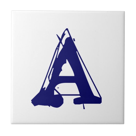 Letter-tegels Tegeltje (Voorkant)